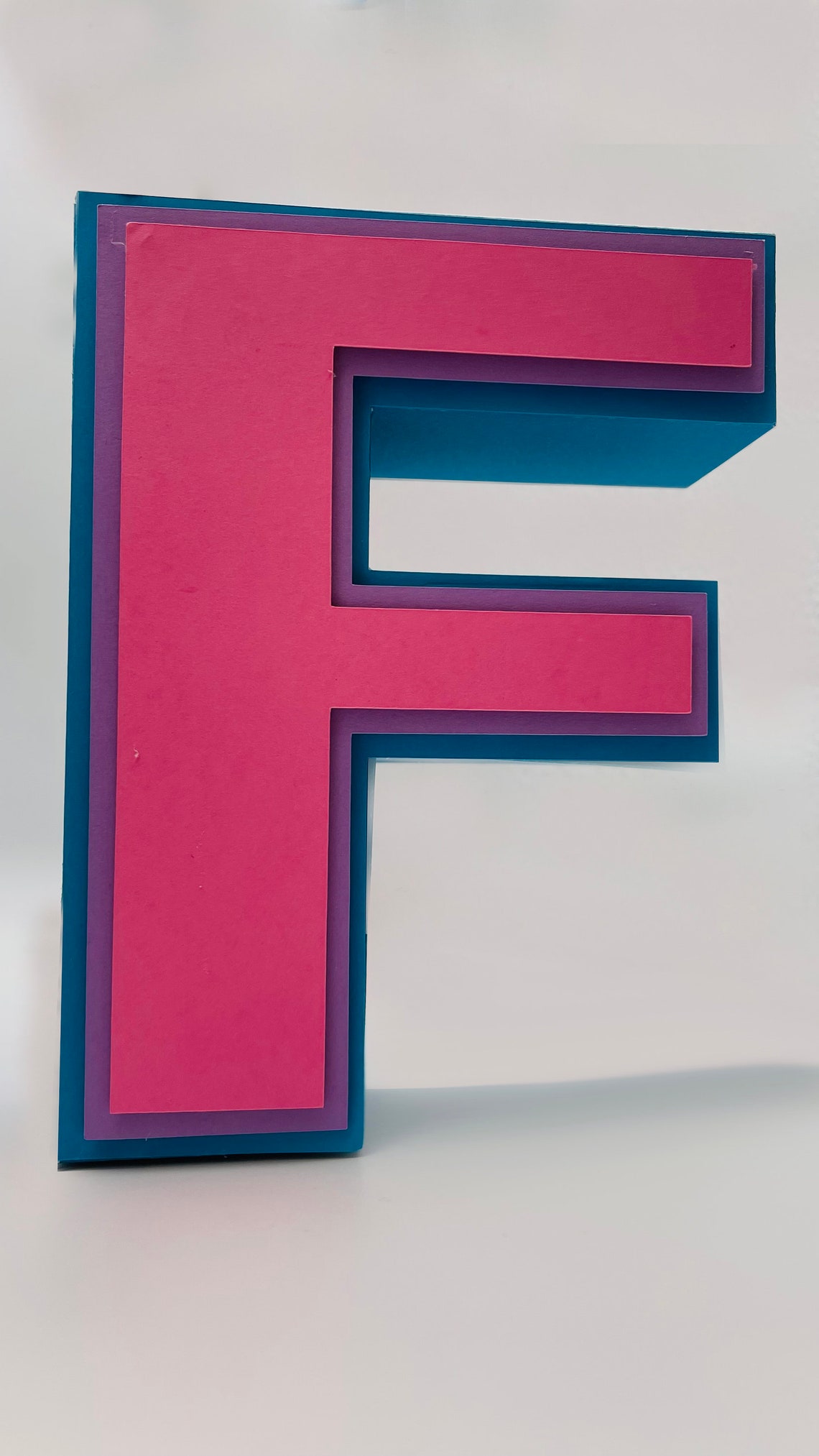 3D Alphabet Letters A-Z, SVG & PDF Templates - image 7