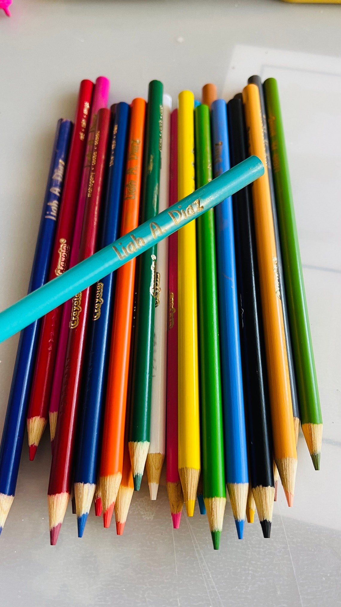 Custom Engraved Ticonderoga Pencil, Personalized Back to School - image 4