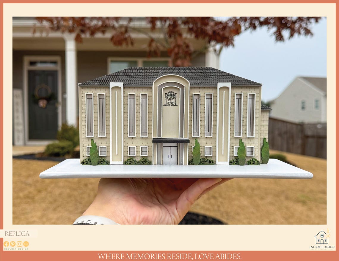Custom Wood House Miniature, Personalized Home Portrait, Real Estate Gift - image 5