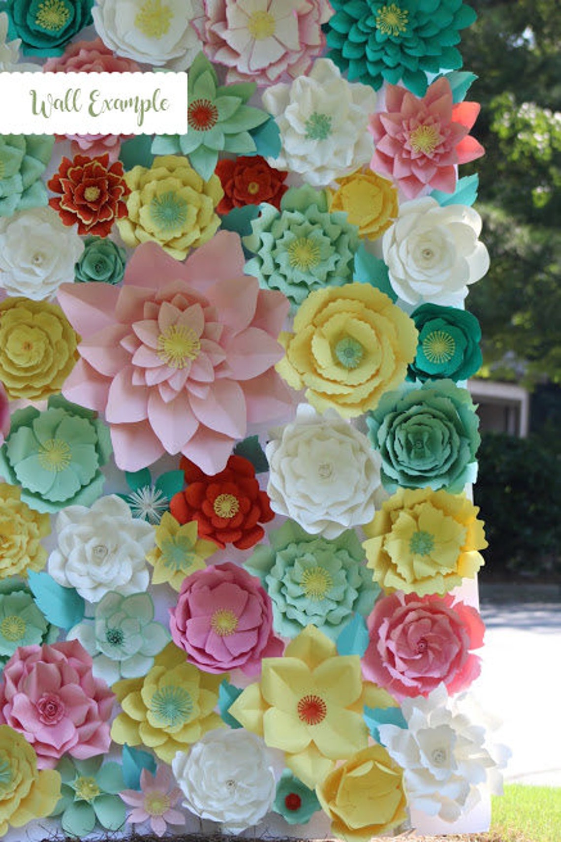 Giant Paper Flower SVG Template, Lilah Style, DIY Floral Decor (Digital Download) - image 6