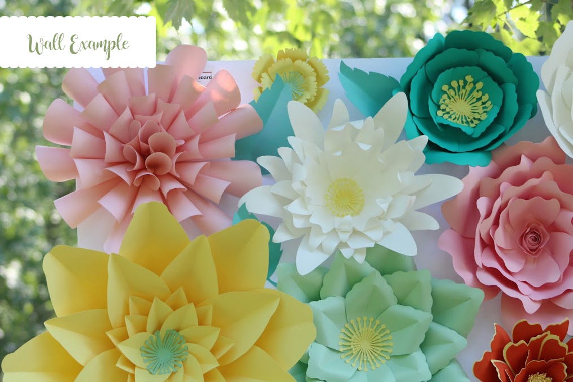Giant Paper Flower SVG Template, Liliah #25 (Digital Download) - image 4
