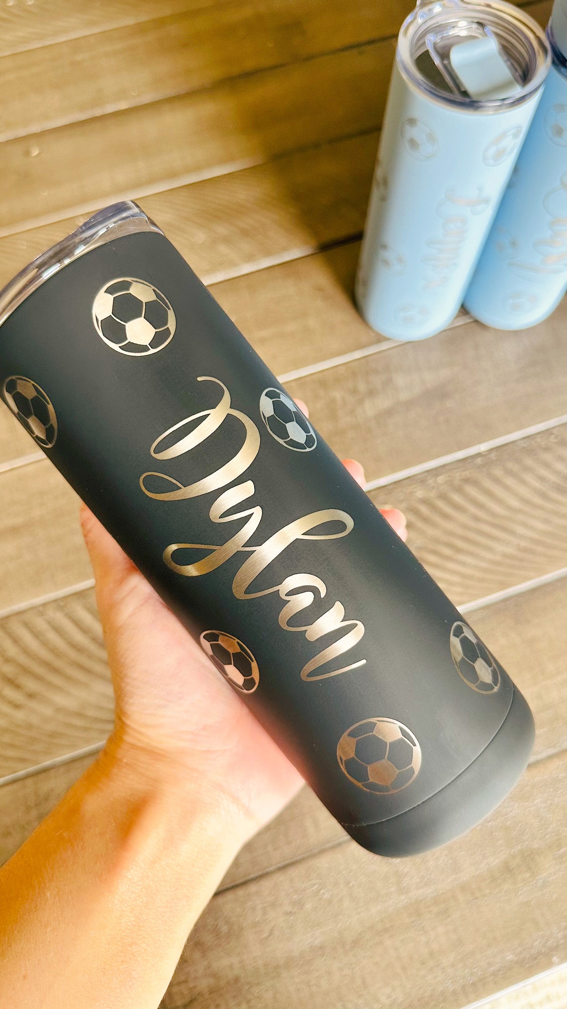 Laser Engraved Custom Stainless Steel Tumbler, 20oz, Personalized Gift - image 6